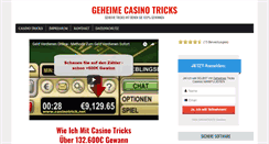 Desktop Screenshot of casinotrick.net