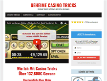 Tablet Screenshot of casinotrick.net